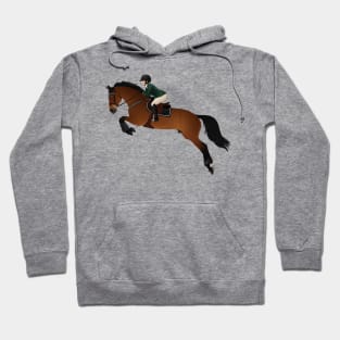 Bay Show Jumper - Equine Rampaige Hoodie